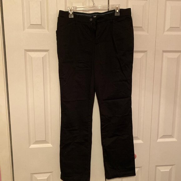 Lee Black Trousers - Picture 1 of 4